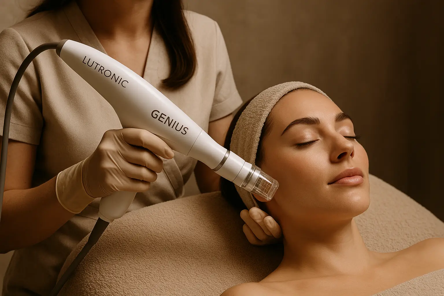 3 lutronic genius rf microneedling