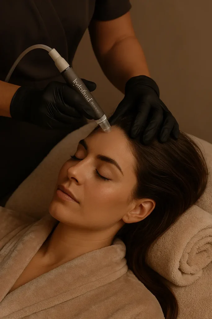 hydrafacial scalp treatment