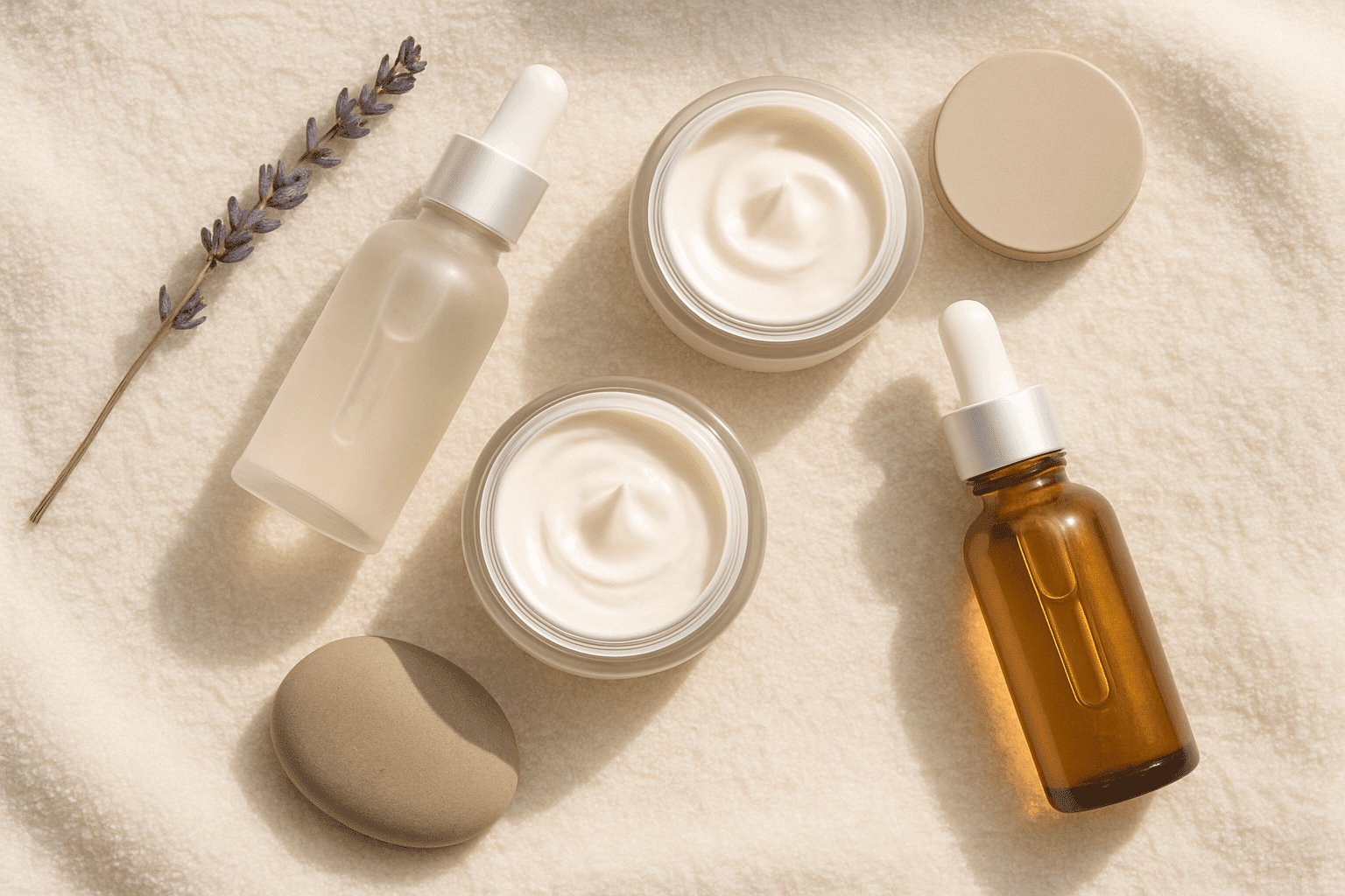 2025 10 myskintasticcom blog skincare after advanced treatments v1  my skintastic - skincare products arranged aesthetically post-treatment.
