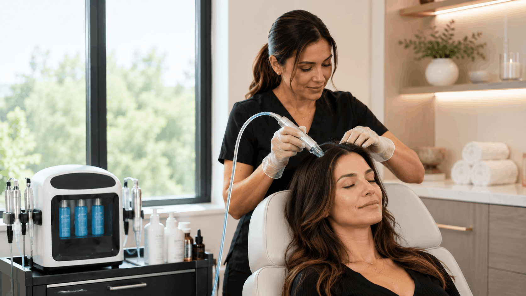 hydrafacial scalp treatment benefits for hair wellness and scalp health