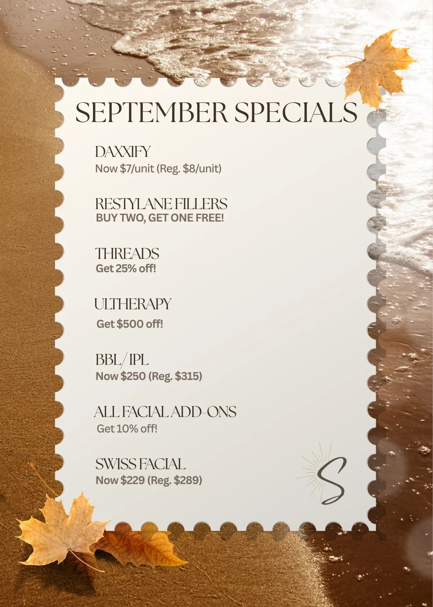 skintastic september specialsnn